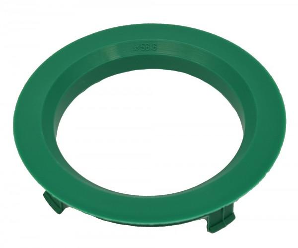 1 Stück Zentrierring - Außendurchmesser: 70,1 mm - Innendurchmesser: 56,6 mm - Farbe: Mint